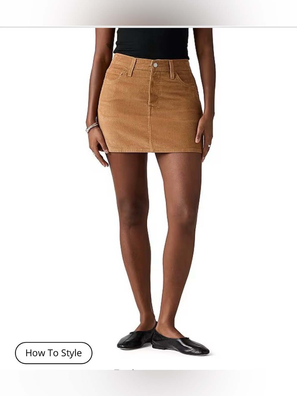 Levi's® Icon Mid Rise Easy Fit Skirt